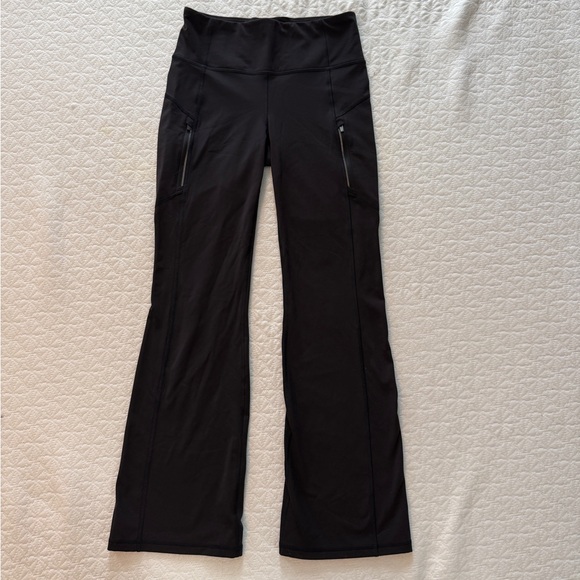 Athleta Rainer High Rise Fleece Bootcut Pants - Picture 6 of 11